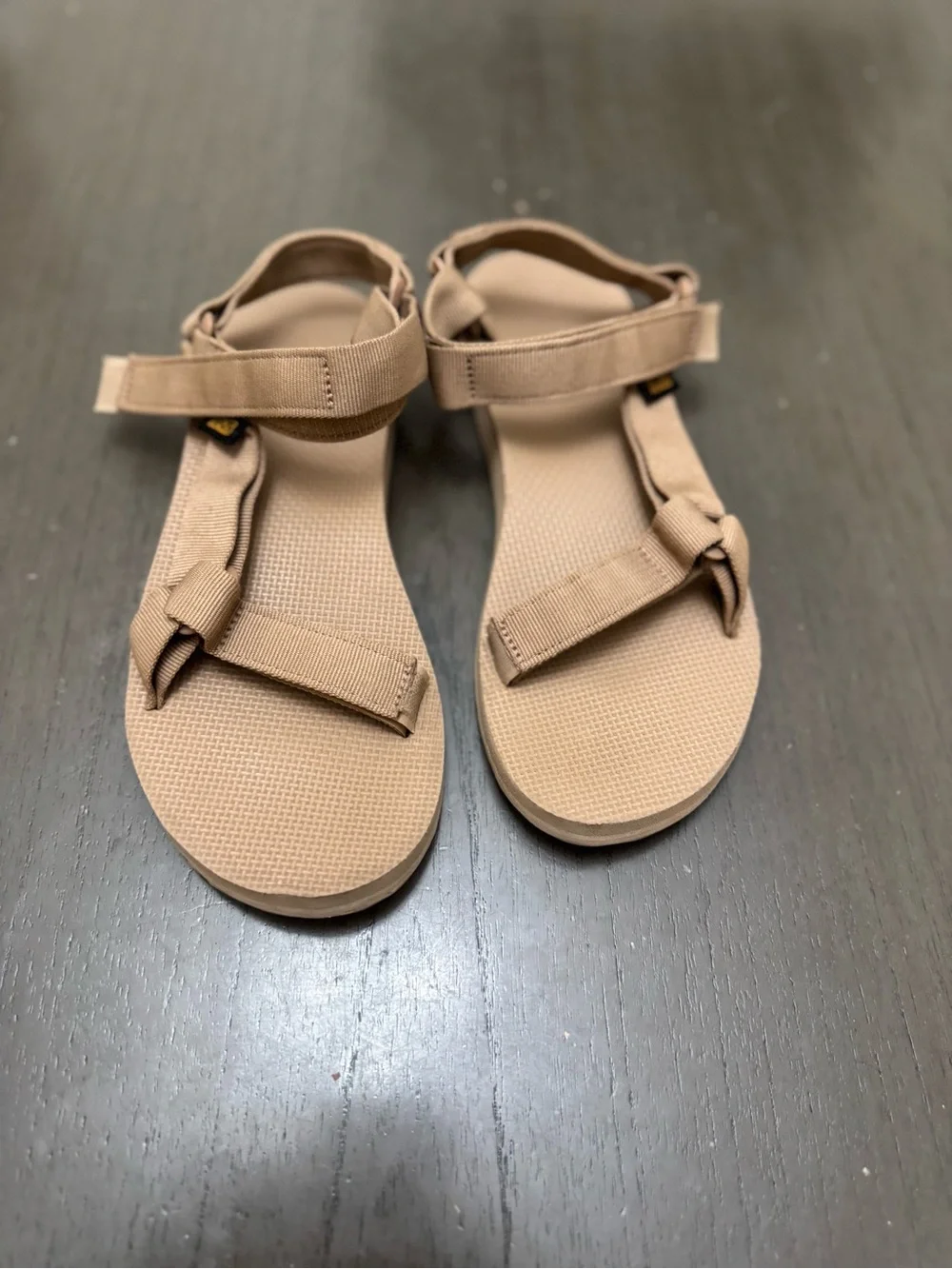 Teva Tan Classic Adjustable Strap Sandals size USW 9